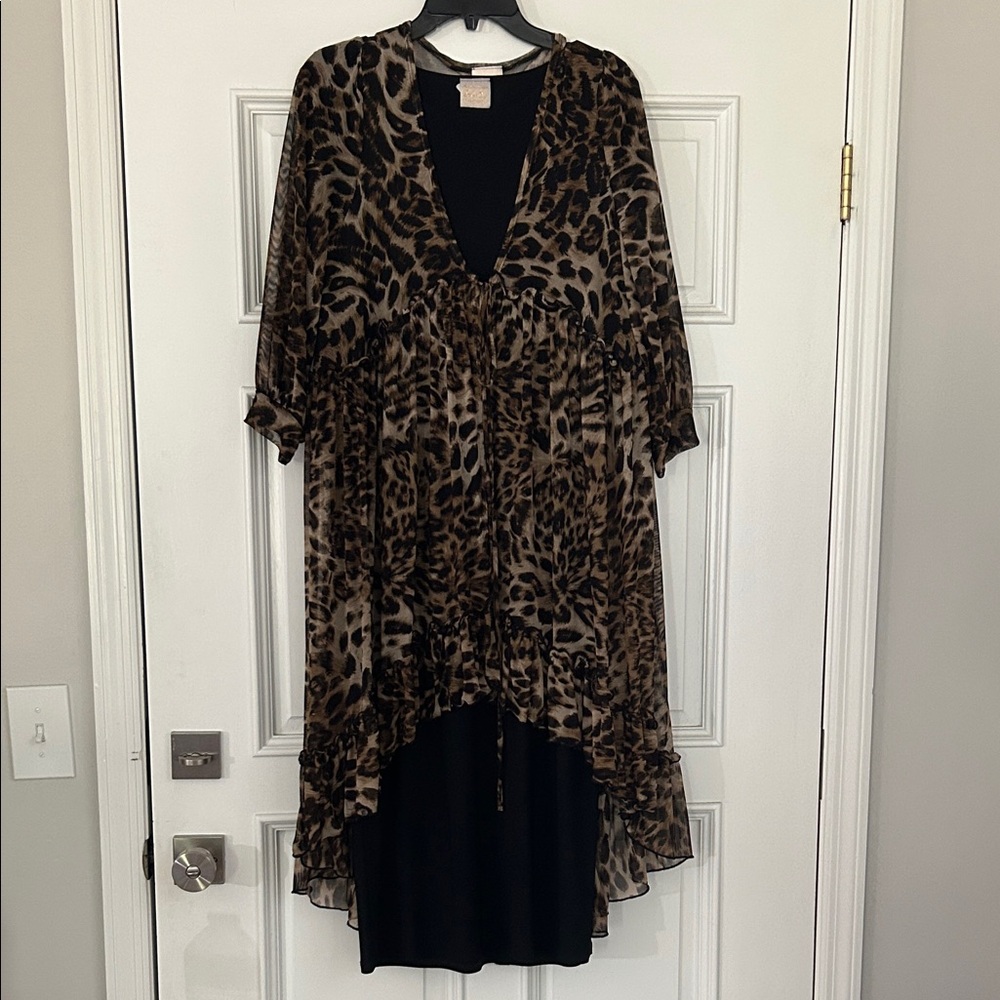 Zadie Bs cardigan and layering dress